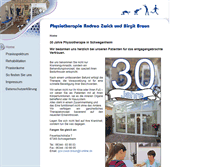 Tablet Screenshot of physio-schwegenheim.de